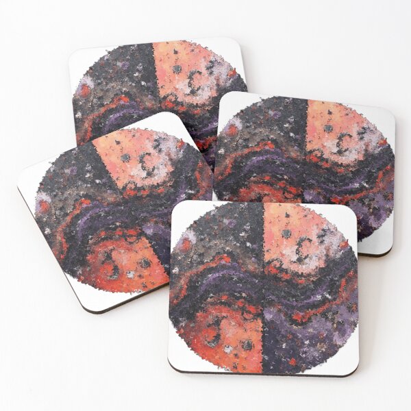 Item preview, cosmic waves round lapping colorful geometric abstract design designed and sold by SmashingDeals.