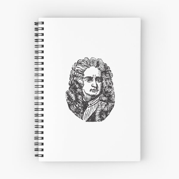 Item preview, Vintage Engraving Sir Isaac Newton Portrait Graphic designed and sold by RickTShop.