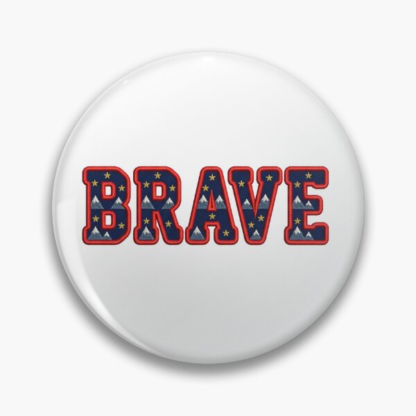 Item preview, Brave Kids Appliqué Embroidered Patriotic 4th of July Boys Girls Toddler Graphic designed and sold by Atlas & Summit Co..