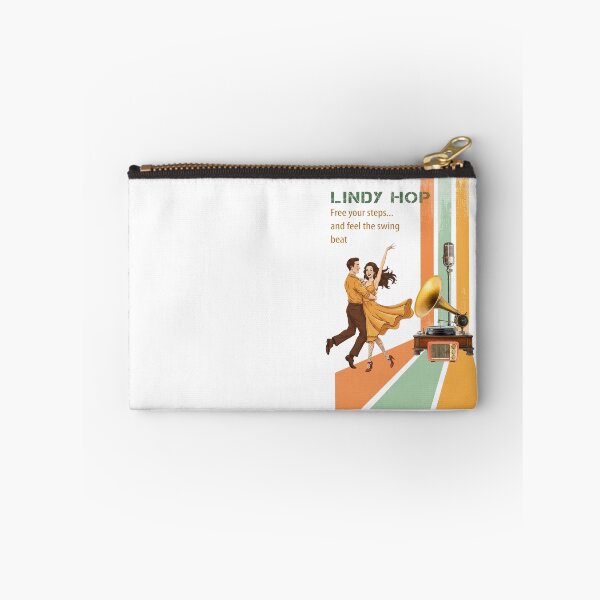Item preview, Lindy Hop Vintage Swing Dance Poster Art designed and sold by Dinaelsherkawy.