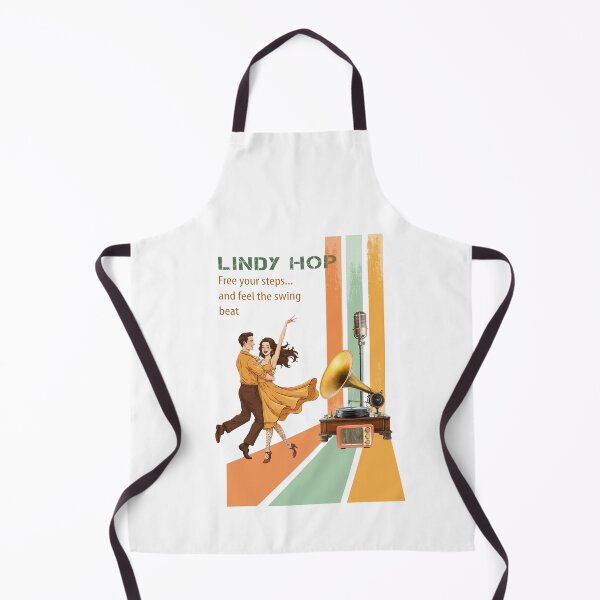 Item preview, Lindy Hop Vintage Swing Dance Poster Art designed and sold by Dinaelsherkawy.