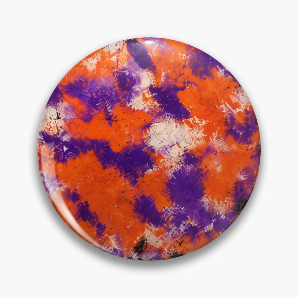 Item preview, Retro Pop Fusion – Orange and Purple Abstract Pattern designed and sold by Giovanna2026.