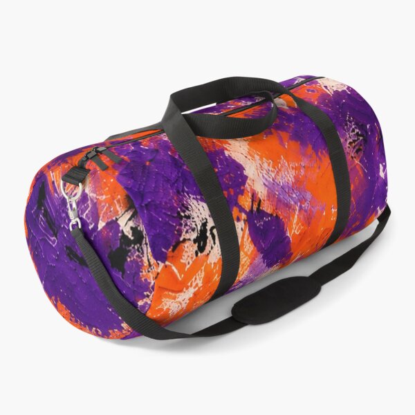 Item preview, Retro Pop Fusion – Orange and Purple Abstract Pattern designed and sold by Ingorgia.