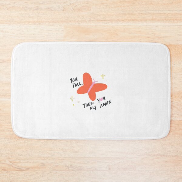 Item preview, You Fall Then You Fly Again Butterfly designed and sold by DailyDoodlesBySumbul.