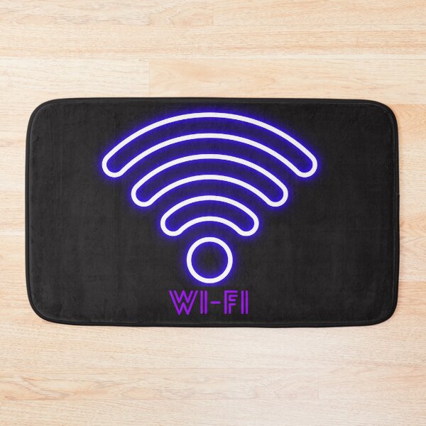 Item preview, Minimalist Neon Wi-Fi Signal Sign - Cyberpunk Glowing Internet Tech Art designed and sold by alalame.