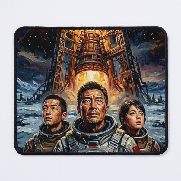 Item preview, Humanity's Last Hope. – The Wandering Earth Fine Art Print designed and sold by Art's Diner.