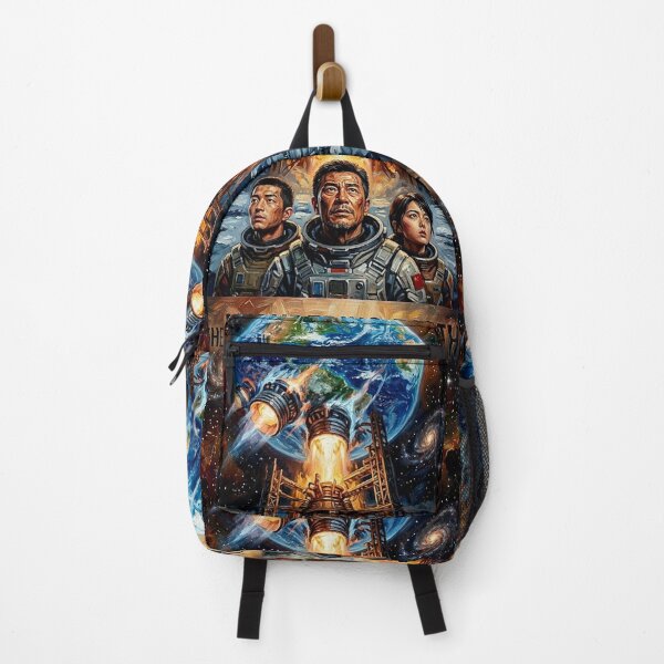 Item preview, Humanity's Last Hope. – The Wandering Earth Fine Art Print designed and sold by Art's Diner.