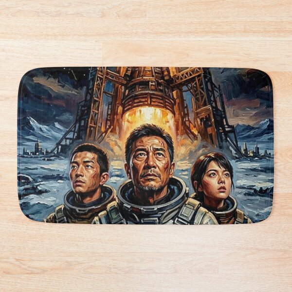 Item preview, Humanity's Last Hope. – The Wandering Earth Fine Art Print designed and sold by Art's Diner.