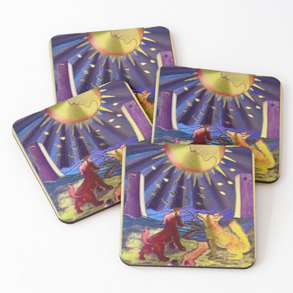 Item preview, The Moon Tarot Card designed and sold by TheKorovaBar.