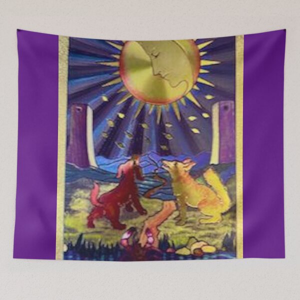 Item preview, The Moon Tarot Card designed and sold by TheKorovaBar.