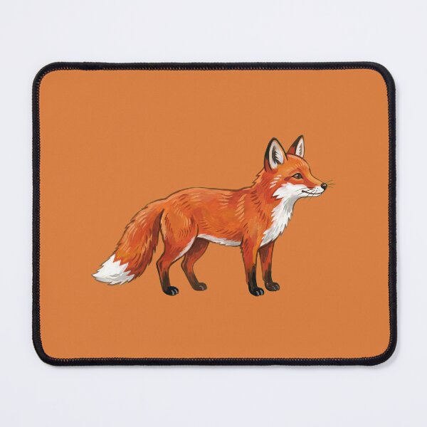 Item preview, Hand-Painted Red Fox Illustration designed and sold by SYCESTORE.