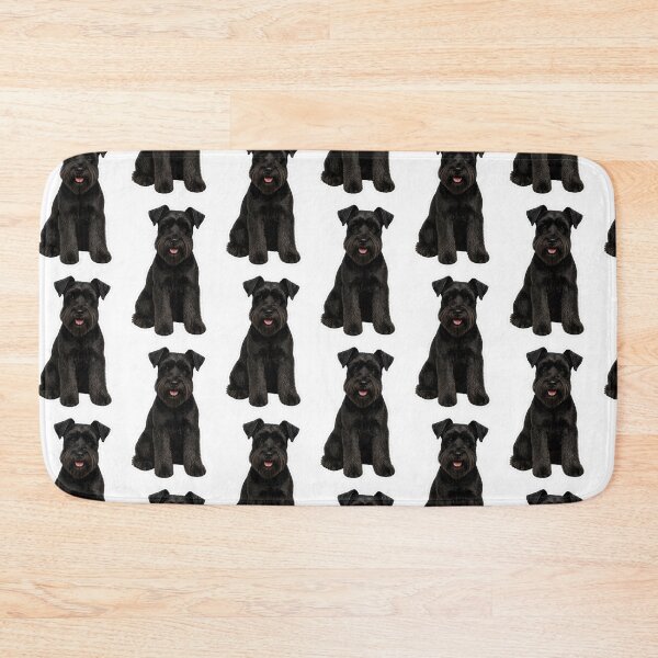 Item preview, Schnauzer black dog designed and sold by BackgroundND.