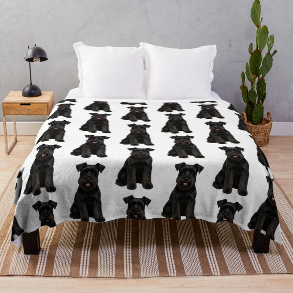 Item preview, Schnauzer black dog designed and sold by BackgroundND.