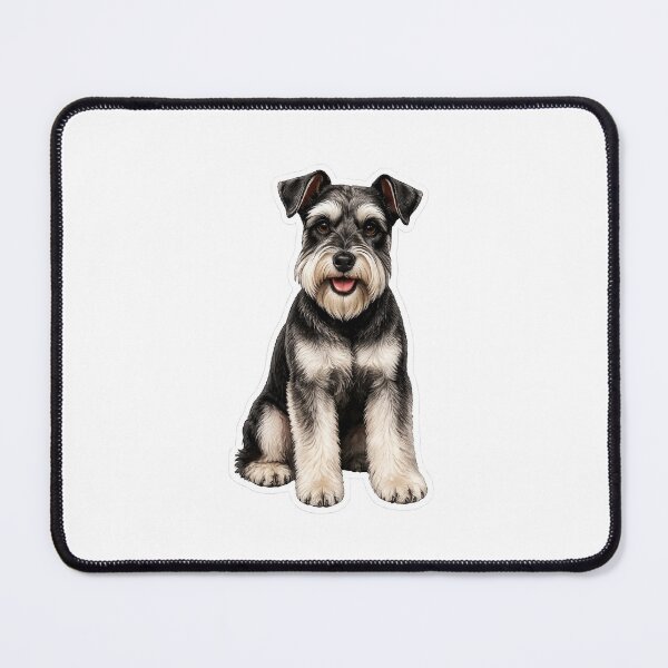 Item preview, Schnauzer dog designed and sold by BackgroundND.