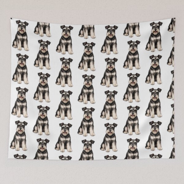 Item preview, Schnauzer dog designed and sold by BackgroundND.
