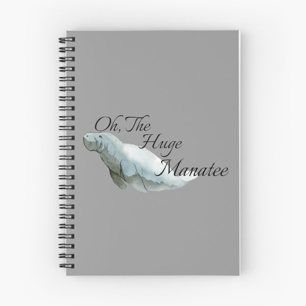 Item preview, Oh The Huge Manatee Pun Design designed and sold by Vileprint.