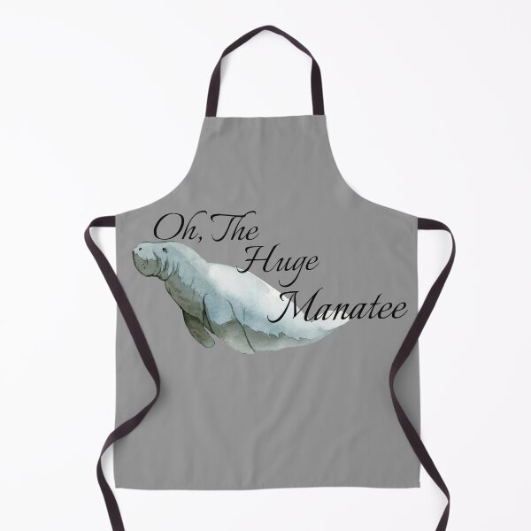 Item preview, Oh The Huge Manatee Pun Design designed and sold by Vileprint.