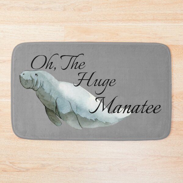 Item preview, Oh The Huge Manatee Pun Design designed and sold by Vileprint.