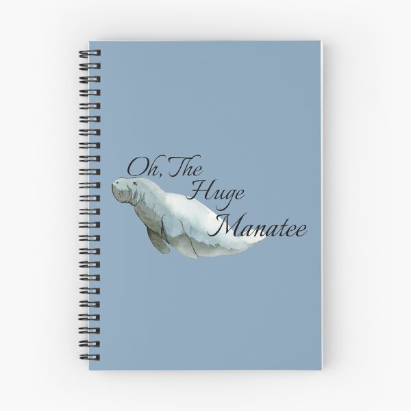 Item preview, Oh The Huge Manatee Pun Design designed and sold by Vileprint.