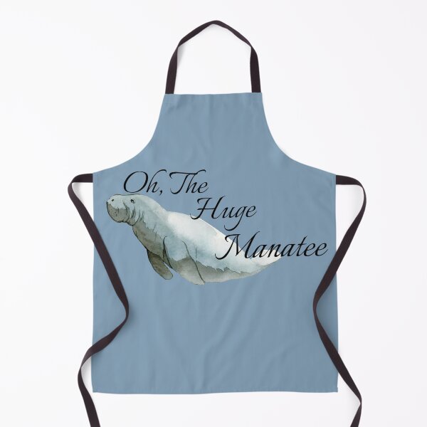 Item preview, Oh The Huge Manatee Pun Design designed and sold by Vileprint.