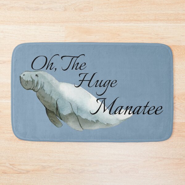 Item preview, Oh The Huge Manatee Pun Design designed and sold by Vileprint.