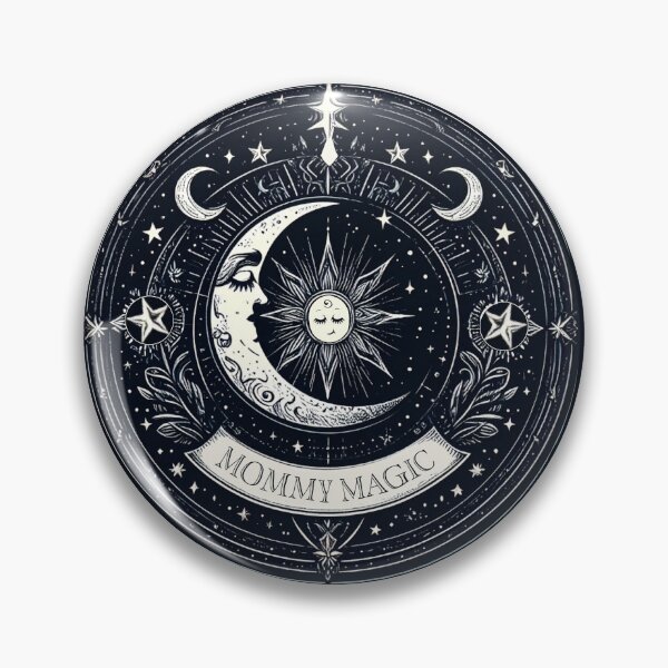 Item preview, Mommy Magic Celestial Witchy Boho Design Stars Moon Sun for Mother’s Day Gift for Mama’s Birthday Goth Astrology Horoscope designed and sold by pillarofme.