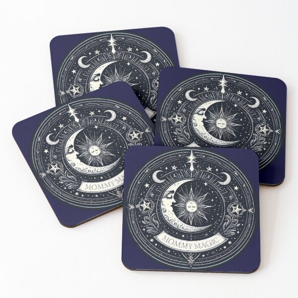Item preview, Mommy Magic Celestial Witchy Boho Design Stars Moon Sun for Mother’s Day Gift for Mama’s Birthday Goth Astrology Horoscope designed and sold by pillarofme.