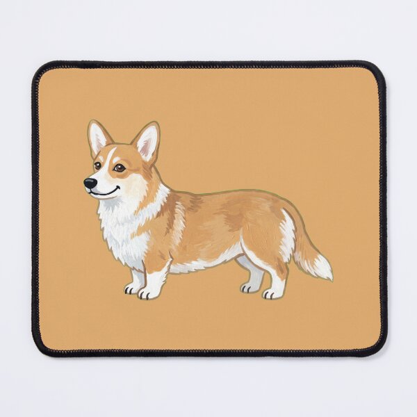 Item preview, Cute Hand-Painted Pembroke Welsh Corgi Illustration designed and sold by SYCESTORE.