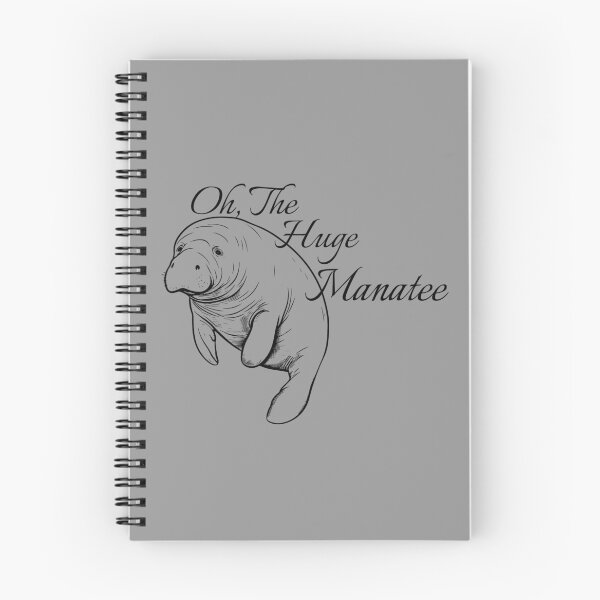 Item preview, Oh The Huge Manatee Pun Design designed and sold by Vileprint.