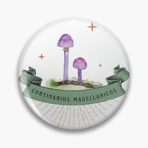 Item preview, Cortinarius Magellanicus - The Purple Fungus designed and sold by ArtMelly.