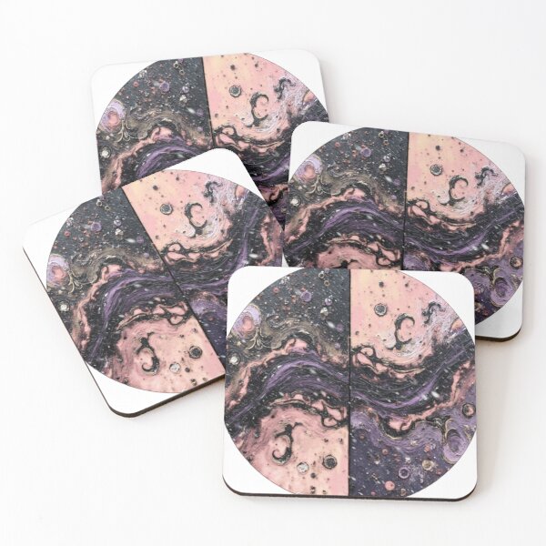 Item preview, cosmic waves hue white round colorful geometric abstract design designed and sold by SmashingDeals.