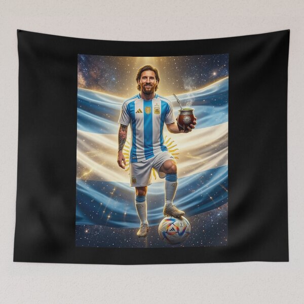 Item preview, Lionel Messi Celestial God of Soccer 2026 Argentina Art designed and sold by G-A-D-U.