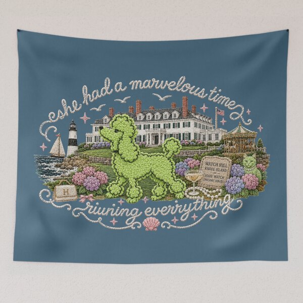 Item preview, tlgad holiday house ~ rhode island ~ marvelous time ~ f0lk10r3 - ts designed and sold by taylorvinyls.