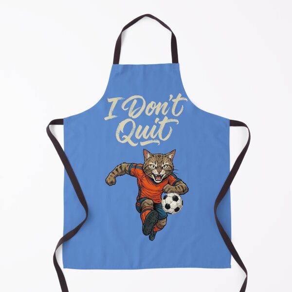 Item preview, I Don’t Quit – Soccer Cat Power designed and sold by CARPIO Creations.