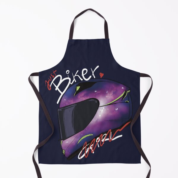 Item preview, Just biker, purple galaxy helmet designed and sold by KiKi Koy.
