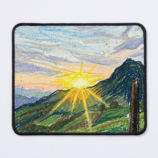 Item preview, Last ray of sunlight in the mountains designed and sold by CristianCEB.