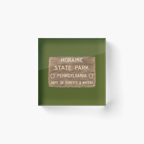 Item preview, Moraine State Park Pennsylvania designed and sold by Broken Antler Designs .