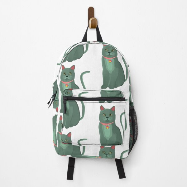 Item preview, Cute Green Cat Illustration designed and sold by DailyDoodlesBySumbul.