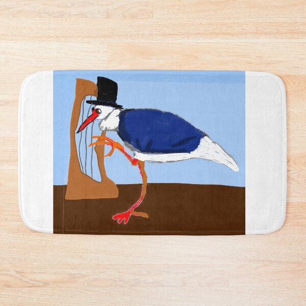 Item preview, Hector Heron Plays Harp designed and sold by pinkyjainpan.