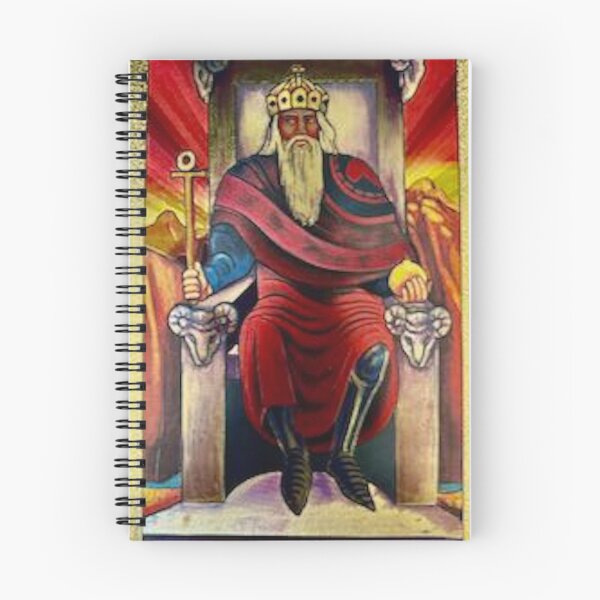Item preview, The Emperor Tarot Card designed and sold by TheKorovaBar.