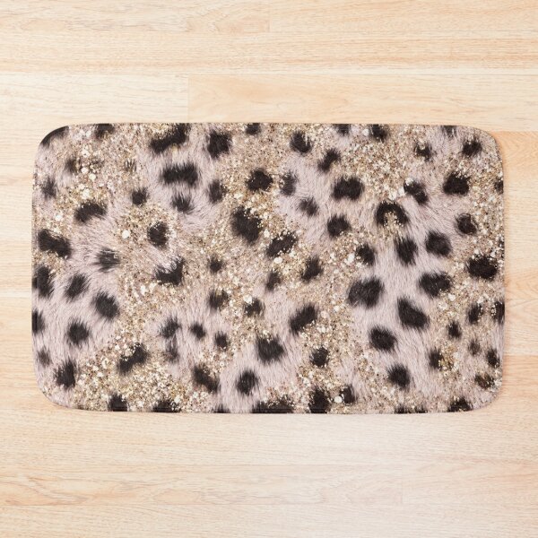 Item preview, Golden Glitter Leopard Glam Pattern designed and sold by Ioanna-Studio.