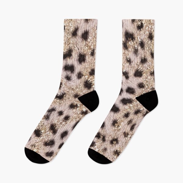 Item preview, Golden Glitter Leopard Glam Pattern designed and sold by Ioanna-Studio.