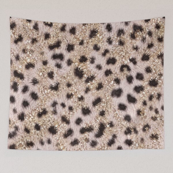 Item preview, Golden Glitter Leopard Glam Pattern designed and sold by Ioanna-Studio.
