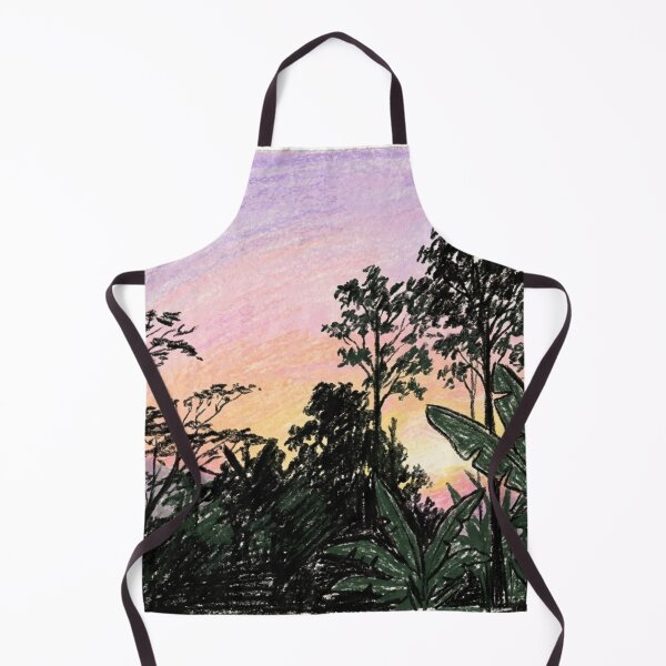 Item preview, Lilac sunset among leaves designed and sold by CristianCEB.