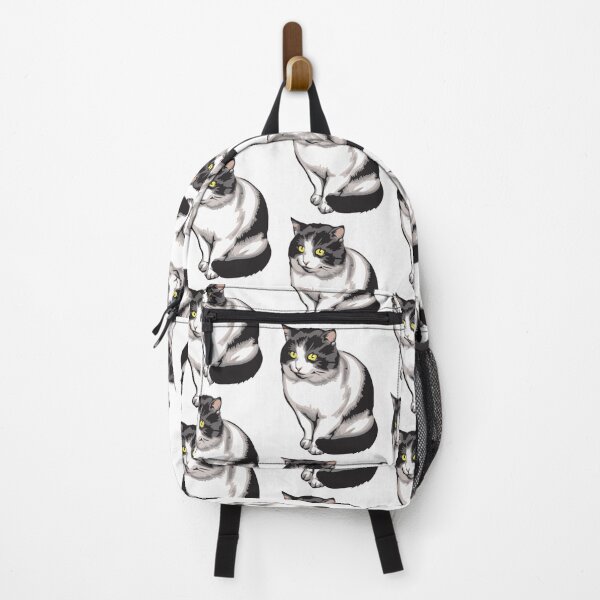 Item preview, Beautiful Black and White Cat Illustration designed and sold by DailyDoodlesBySumbul.