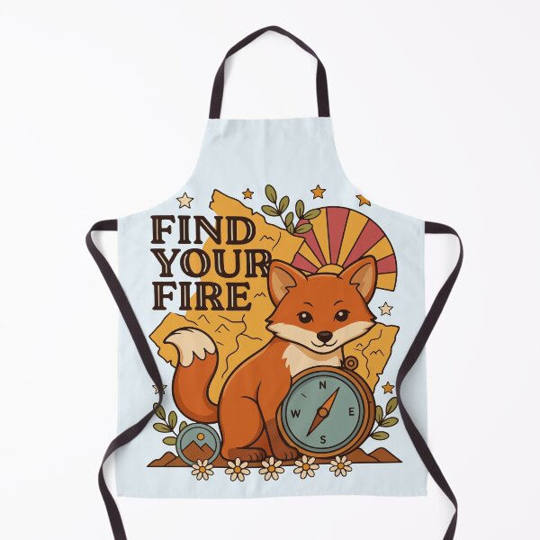 Item preview, Find Your Fire Adventure Fox designed and sold by CutePawCreation.