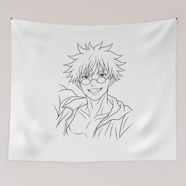 Item preview, Gojo Satoru Legendary Smile | Jujutsu Kaisen Anime Character designed and sold by Fallen_Angel.
