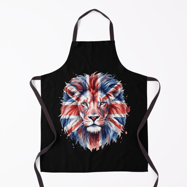 Item preview, Union Jack Lion Watercolor British Flag Great Britain UK Patriot designed and sold by Antdoodle.