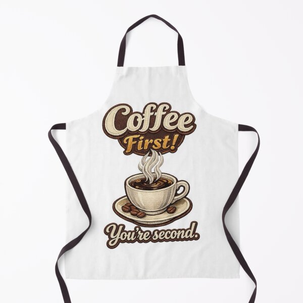Item preview, Coffee First Funny Coffee Lover designed and sold by No Kings Bling.