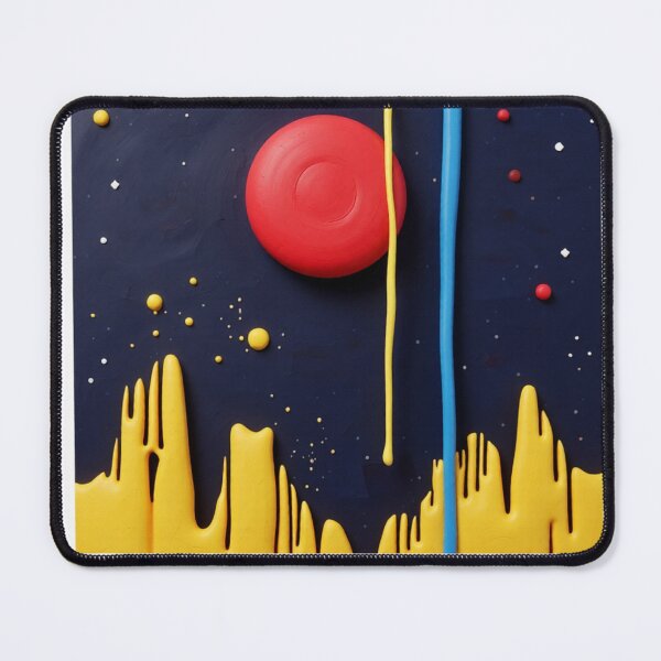 Item preview, electrick gravity 1.4 C stamp colorful geometric abstract design designed and sold by SmashingDeals.